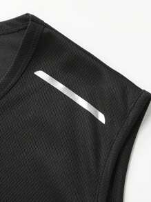 Set de 3 camisetas sin mangas ligeras y transpirables para hombre, para deportes, fitness, culturismo, correr, entrenamiento matutino y vespertino