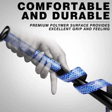 1 pieza Empuñadura universal para bate de béisbol, envoltura para golpear cómodamente, rojo/negro/azul, apta para bates de aleación, compuestos y de madera, reduce la fricción de la mano, mejora la sensación de golpeo, ideal para volver a la escuela, regalos de fiesta