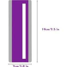 8 Pieces Guided Reading Strips Colored Highlight Strips Overlays Reading Bookmark Reading Line Trackers For Adult Dyslexia Reading Strips Student Reading Tools - Multicolor - View 2