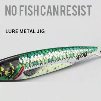 3D 下沉摇摆勺形金属刀片诱饵，适用于海钓和淡水钓鱼，适合追逐大嘴鲈鱼和其他鱼类