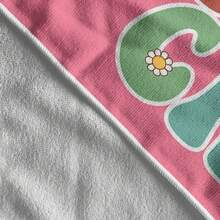 1 pièce Grande serviette de plage, grande serviette de bain rose, cadeau incontournable pour les voyages et les vacances, serviette de piscine, essentiel pour le camping pour les adultes, les femmes et les hommes, cadeau de vacances à la plage, été