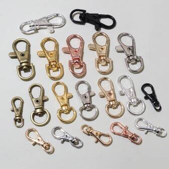 20-50pcs Metal Lobster Clasp Hooks DIY Jewelry Making Accessories For Keychain Necklace Bracelet Findings