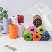 300m Raffia Paper Twine, Braided Paper Rope, Hand Knitting Material For Hats, Bags, Gift Wrapping & Packaging Tying,Christmas Valentine Day