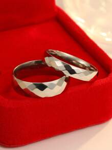 Nkeybbon 1 peça anel personalizado gravado para noivado e casamento, nome gravado ou presente para o dia dos namorados, dia do romance, feriados importantes