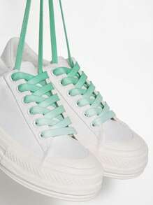 全新渐变色鞋带替换件，适用于时尚低帮运动鞋、休闲运动鞋 - 彩色 - 查看 3