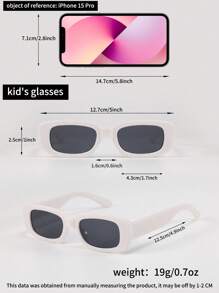 4-Pack Children's Fashion Eyeglasses, Assorted Oval And Square Frames In Vibrant Colors, Suitable For Boys And Girls, Decorative Accessory For Daily Wear, Travel, Holidays, Parties, Photography Props