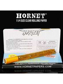 2/5Packs Clear Rolling Papers, 50/Volume, 1 1/4 Size TransparentRolling Papers.