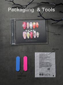 Get Romantic With 10pcs Almond Handmade Summer Beach Coral Pink Miss Mermaid Boho Princess Fake Nail Set Vanity Colorful Star Gradient Yellow 3d Three-Dimensional Decoration Mermaid Pearl Y2K European Style Full Cover Acrylic Press On Nails Kit For Women And Girls With 1pc Mini Nail File & 1 Sheet Adhesive Tabs