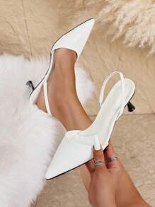 Women Pointed Toe White Animal Print Ankle Strap Stiletto High Heel Shoes, Sexy Fashion Outdoor Party Banquet Casual Holiday Fairy Style Pumps