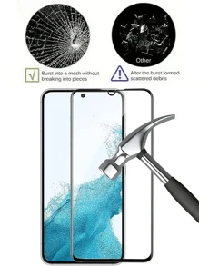 4 Stücke Vollabdeckung HD Anti-Kratz Displayschutzfolie für Sam Sung Galaxy / iPhone / OPPO / VIVO / Realme / Infinix / Moto / Xperia / Pixel Handys, unterstützt Face Unlock und Fingerabdruck Unlock, Panzerglas kompatibel mit iPhone 16/16 Plus/16 Pro/16 Pro Max/15/15Pro/15 Plus/15 Pro Max. Vollabdeckung, hydrophob und ölabweisend, schalen- und filmfreundlich, wasserdicht, stoßfest, kratzfest, fingerabdruckfest
