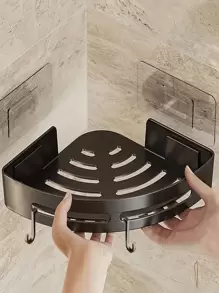 Kệ góc tắm 3 món, Giá đựng đồ phòng tắm bằng chất liệu PP, Kệ tắm trong nhà, Giá đựng dầu gội gắn tường phòng tắm, Hộp đựng đồ nhà bếp & phòng tắm, Kệ góc hình tam giác tiết kiệm không gian - Kệ treo tường đựng dầu gội, sữa tắm và mỹ phẩm phòng tắm - Dễ dàng lắp đặt, Thiết kế chống trượt, Phụ kiện phòng tắm Trang trí phòng tắm tại nhà Bộ sắp xếp phòng tắm Trang trí mùa thu Trở lại trường - Nhiều màu - Xem 3