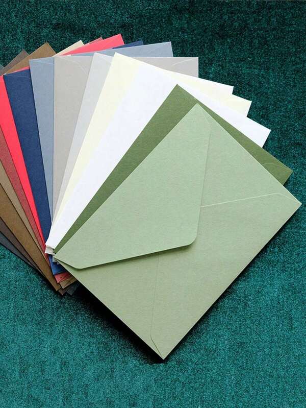 Buste, inviti di matrimonio, biglietti, inviti aziendali occidentali, regali per vacanze, adatti per biglietti di matrimonio, lettere di San Valentino, benedizioni del Ringraziamento, multi-stile e multi-colore in feltro di qualità, fai-da-te artigianale, cartoline d'invito in colore unito