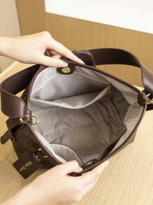 Große Kapazität Shopper für Frauen, lässige Schultertasche, Marke Nische High-End vielseitige große Tasche 2025 Neue Damen Handtasche Lässig tasche