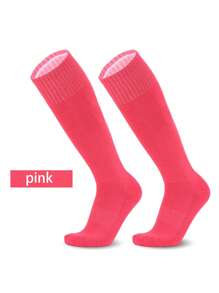 Mine Craft Jugendmannschaft Sport Kniehohe Socken für Kinder Fußball, Jugend und Kniehohe Athletische Fußball Gym Kinder Team Jungen und Mädchen Einfarbig Fußball Sport Socken im Nick 90er Stil