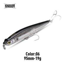 Kingdom New Sea Fishing Lure Sinking High Quality Pencil Lure 70mm 80mm 95mm Artificial Hard Bait Good Action Wobblers Fishing Tackle - Multicolor - View 8