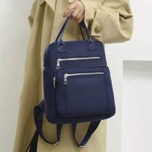 Zaino da donna, casual da viaggio, impermeabile in Oxford, borsa a spalla, borsa grande capienza, zaino multifunzionale da scuola