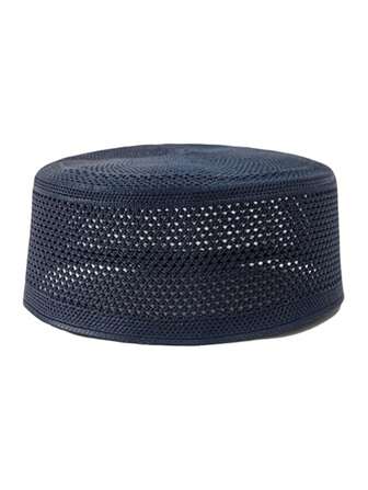1 pieza Gorro de rezo musulmán con bordado para hombres y adolescentes, gorro religioso islámico duro para el cráneo, gorro de rezo árabe, regalo para el Ramadán y el Eid al Fitr