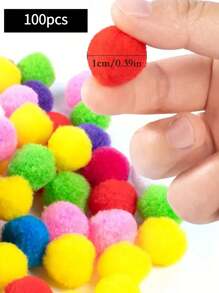 100/200/300pcs Macaroon Coloured Twisted Stick DIY Toys Twisted Stick Cartoon Wool Mixed Colours Randomly - Multicolor - View 8