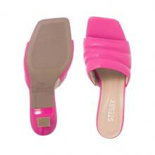 Di Valerina Women's Clog Sandal With Cup Heel - Hồng - Xem 4