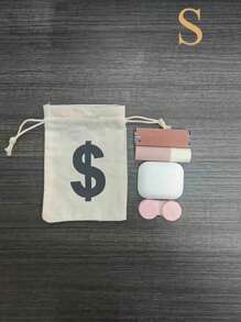 1 pièce Sac à argent en canevas pour fête, sac à argent de déguisement avec signe du dollar, sacs à argent de 20 x 17 cm pour faveur de fête, braquage de banque, pirate, cowboy, thème de fête déguisée