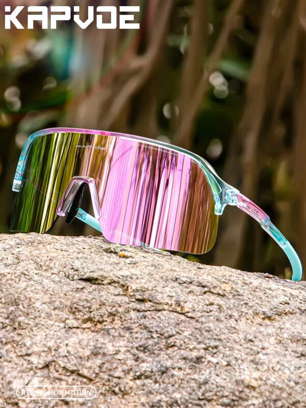 KAPVOE Gafas Kapvoe de ciclismo para hombre y mujer, gafas para ciclismo de montaña, pesca y bicicleta