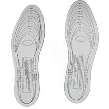 1Pair Memory Foam Insoles Shoe Comfort Unisex Size Cushion Feet Pad Heel Shock Super Soft Replacement Innersoles For Slippers Sneakers Running Shoes Boots Liners Comfort Cushioning Shoe Insert White