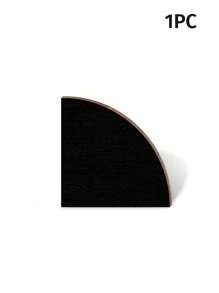 1 pièce/2 pièces/3 pièces Étagère d'angle blanche minimaliste moderne en vinyle, étagère d'affichage d'angle murale de 8,2*8,2 pouces, étagère de stockage décorative d'angle pour chambre à coucher, salon, cuisine, bureau, buanderie