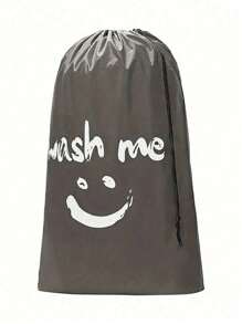Multi-Functional Cute Smiling Face Laundry Bag For Home Use