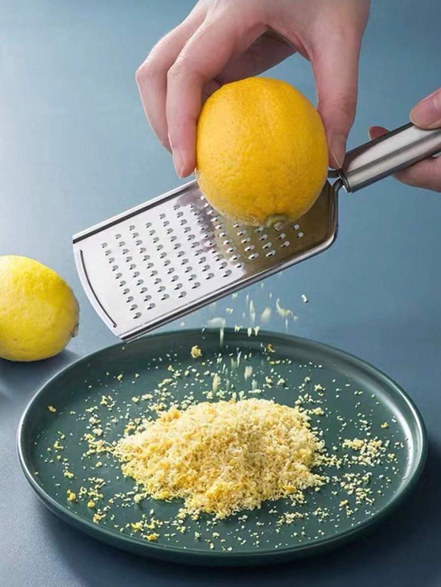 Stainless Steel Cheese Grater, Lemon Zester, Kitchen Gadget