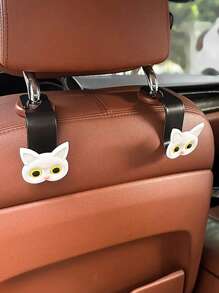 Cute 3d Cartoon Cat Car Seat Headrest Hook - Universal Vehicle Storage Organizer For Handbags, Wallets, Coats - Cute Car Accessories For Playful Car Owners,Wall Picture Frame,Wall Hooks Self Adhesive,Hooks,Hook,Wall Hooks,Bathroom,Towel Holder,Hooks,Wall Hooks,Hooks,Wall Hook,Door Hanger