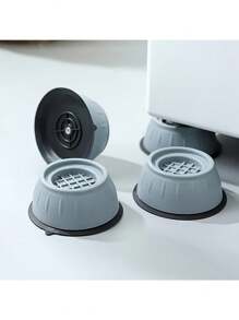 4pcs Shock-Absorbing Washing Machine Pads With Suction Cups - Anti-Slip, Shock-Absorbing And Noise Reducing Mats, Suitable For Refrigerators And Appliances, Plastic Structure For Stable And Quiet Operation - Multicolor - View 7