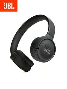 JBL Cuffie JBL Tune 520BT senza fili over-ear, con autonomia fino a 57 ore, ricarica rapida, design leggero, confortevole e pieghevole, chiamate in vivavoce con tecnologia Voice Aware