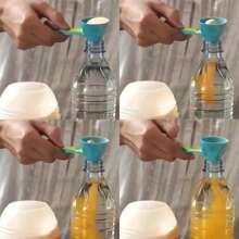1pc Protein Powder Scoop With Sliding Measurement Marks, Leak-Proof, Multi-Purpose Baking & Mixing Scoop, Suitable For Smoothie, Milkshake, Baking Goods And Protein Shake Blender - Multicolor - View 4