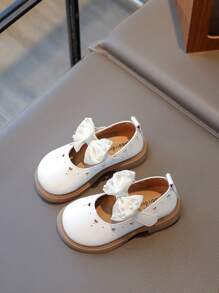 Chaussures de princesse à nœud papillon pour filles, Chaussures Hanfu à semelle souple, Nouvelles chaussures de loisirs pour enfants, Printemps Automne 2025