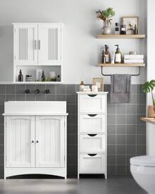 SONGMICS Bathroom Furniture Sets - White - View 7