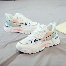 Women's Outdoor Fashion Versatile Breathable Anti-Wear Increase Height Casual Sneakers