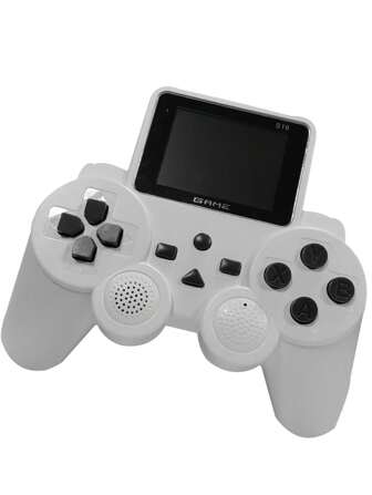 手持游戏机内置 520 款经典游戏，配有大显示屏