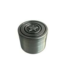 50 毫米 4 层多功能便携式香草研磨机切碎机手动烟草粉碎机香料金属磨粉厨房工具