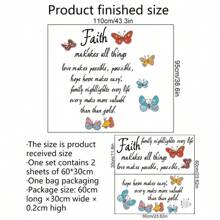 Colorful Butterfly English Decorative Wall Stickers Bathroom Toilet Stickers Living Room Bedroom Outdoor Refrigerator Stickers Kitchen Stickers Dining Room Decoration Beautification Home Wall Stickers Waterproof Removable PVC Material Gifts Birthday Graduation Home Decor Wall Decor Bathroom Decor Bedroom Decor Room Decoration Stuff Living Room Decor House Decor Home Decor Living Room Wall Paper Personalised Stickers