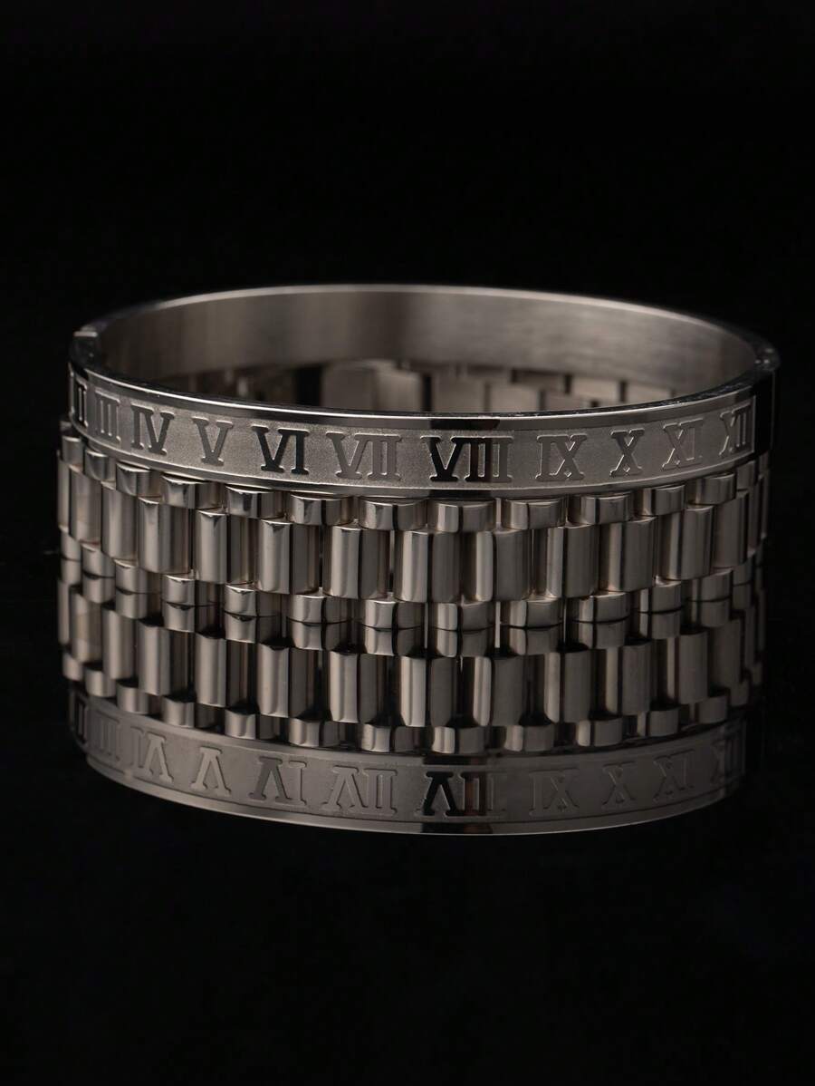 Bracelet That Never Gets Old! Roman Numerals + Unique Square Design, Exuding High-End Elegance