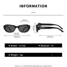 1 件男士女士经典方形简约时尚眼镜（适合驾驶、旅行、休闲、度假、户外活动和日常使用） - 彩色 - 查看 3