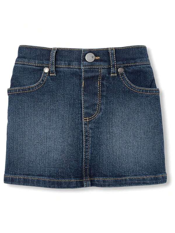 The Children's PLACE Baby Girls Denim Skort