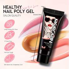 Morovan Poly Gel Nail Kit With Drill And Lamp - Professional Nail Extension Gel For Beginners Poly Nail Gel Kit With Everything Poly Gel Kits With Other Basic Poly Gel Nail Art Tools Nail Art Starter Supplies - Nhiều màu - Xem 4