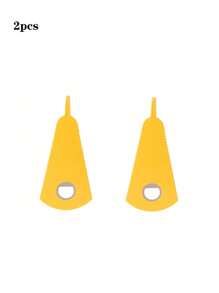 1/2/4pcs Easy Grip Multi-Function Bottle Opener - Plastic In Yellow, Manual Operation, Ideal For Arthritis & Weak Hands, Essential Kitchen Tool