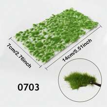 Grass Needles Tufts Bushes Miniature Plant For Diorama HO N TrainRailway Scene Building Model Layout - As Photo - View 15