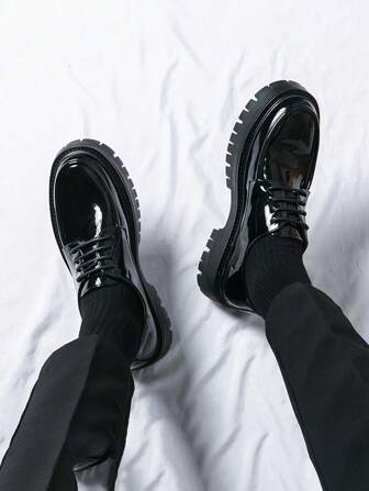 Men's Formal Business Leather Shoes, Black Wedding Shoes, Summer Versatile Men Shoes, Korean Style British Shoes, Breathable Leather Shoes, Korean Young Men Fashion Wedding Pointed Toe Leather Shoes, Retro Business Casual Leather Shoes For Men