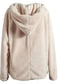 Men Winter Autumn Hooded Sweatshirt, Solid Color Long Sleeve Coat, Plus Size Jacket Outwear With Pocket