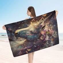 Extra Large Beach Towel - Soft, Lightweight, Absorbent Polyester Towel, Suitable For Travel, Swimming, Camping, Yoga, Fitness, And Beach Vacations - Perfect Gift For Family And Friends Mother's Day Flowers, Personalized Gifts For Mom, Last Minute Gifts, Mother's Day Ideas, Mothering Sunday Gifts, Handmade Cards For Mum, Best Mother's Day Gifts Under $50 Summer, Holiday