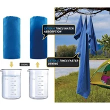 Portable Green Camping & Travel Towel