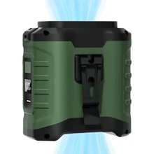 Portable Waist Fan Clip On Wearable Waist Belt, Personal Fan Powered By Rechargeable Battery, 5-Speed And Flashlight Neck Hands-Free Cooling, Suitable For Outdoor Camping Travel - Multicolor - View 8